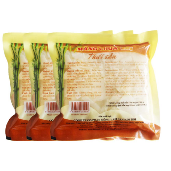 Hot Selling Vietnamese Natural Fermentation Sliced Pickled Bamboo Shoots In Packet 5