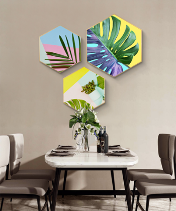 Hexagonal Wall Painting - GD58/GD59/GD60/GD61 4