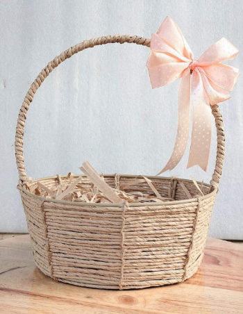 WHSB 03 - Square Storage Basket made from Water - hyacinth R  6