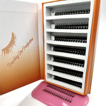 Good quality wispy 7D mix 7 length speed eyelash extension fan the product is created by professional eyelash extensions artists 8