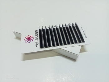 BLACK Eyelash Extension Hot Choice Semi-Hand Made Using For Beauty Service Different Colors Packaging Tray Made In Vietnam 7