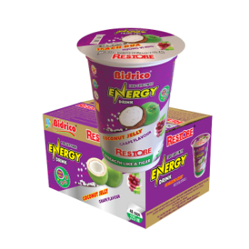 The Hot Seller Food Supplement Energy Drink  Coconut Jelly Grape Flavour Restore Iso Halal Haccp Taurine Packed In Cup 4