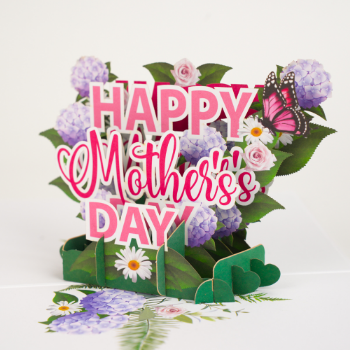 Father Day Card 3D Flower Pop Up Gift Whole Creative Offset Printing Colorful Good Price Customized From Vietnam 7