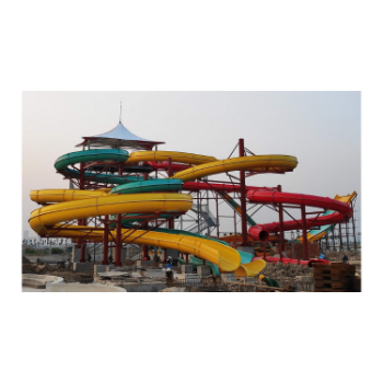 Pool Water Slide Cheap Price Alkali Free Glass Fiber Using For Water Park ISO Packing In Carton From Vietnam Manufacturer 3