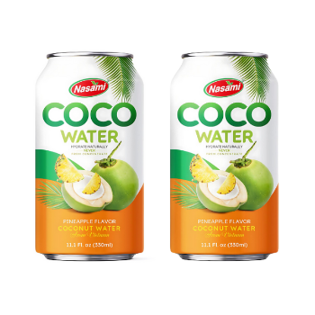 Coconut Water Pineapple Flavor Good Taste Nasami Brand Nutrition Coconut Water Manufacturers High Quality Made In Vietnam 5