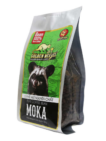 Organic Neutral Origin Moka Bean / Ground - Medium Roasted - Premium quality From Vietnam 3