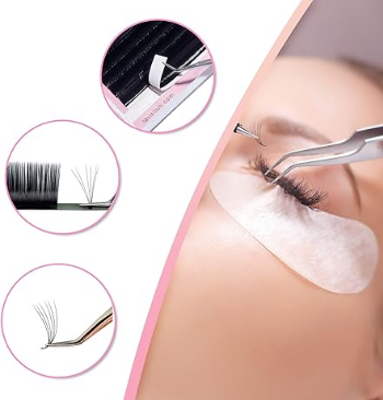 Pointy Bases 12D Loose Eyelash Fans 0.03 D curl 14mm Sell Bulk Pointy Bases Korean Good Price Classic Korean Materials 5