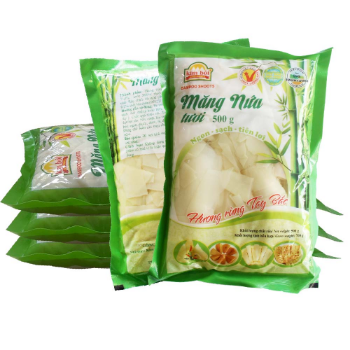 VN Pre-cooked Fresh Nua Bamboo shoots 500g (No additives) 1