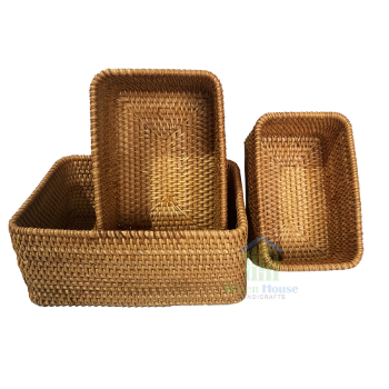 Hand Storage Basket Best Price Storage Baskets For Organizing Folding Multifunction Customized Service Vietnam Manufacturer 6