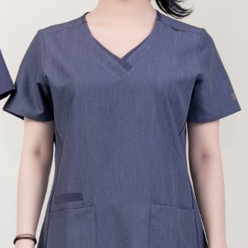 Hospital Uniforms Medical Scrubs Good Quality Shirt Laboratory uniform WRAP Stored in Carton Box Made in Vietnam Manufacturer 4