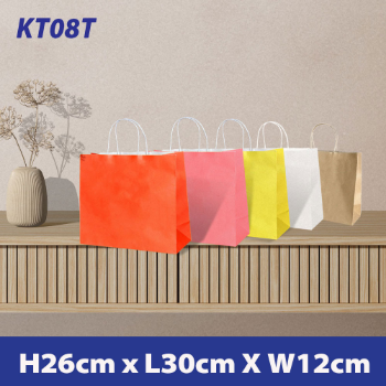 Recycled Materials Bag Custom Bag Kraft Kraft Paper Shopping Bag Eyewear Personal Care Business Customized Vietnam Manufacturer 3