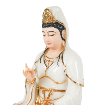 Sculpture Statue Resin Guan Yin Bodhisattva Statue Decoration Customized Size For Home Decoration Design Service Made in Vietnam 2