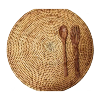 Set Seagrass Placemat and Coaster Natural Weave multipurpose placemat wall decor basket wholesale Manufacturer 5