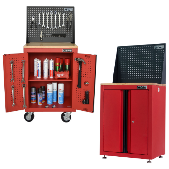 Tool Cabinet 61cm 2 Doors Tool Set Box Tool Storage Cabinet Rolling For Mechanic Garage Industry OEM&ODM Supported Warehouse 8