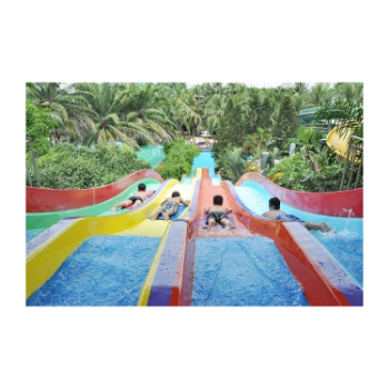 Rainbow Slide Commercial Water Slide Reasonable Price Eco-Friendly Materials Using For Water Park ISO From Vietnam 3