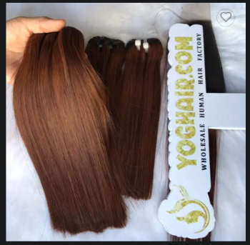 Remy Human Braiding Hair Color 350 Factory Price 100% Human Vietnamese Hair Virgin Remy Hair 