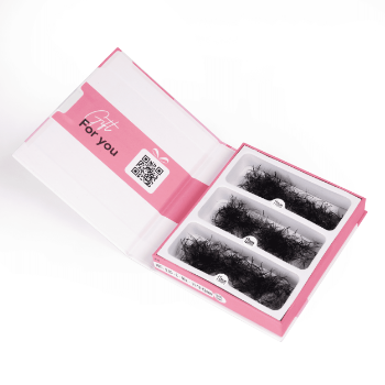 Quality PBT Synthetic Mink Material Pre Made Volume Fans 8mm 16mm Fake Eyelashes Loose Russian Bulk Volume Eyelash Extensions 1