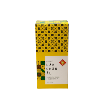 Yellow Box Coffee 250G Coffee Powder Good Choice Distinctive Flavour Used As A Gift OEM/ODM Coffee Powder Vietnam Manufacturer 1