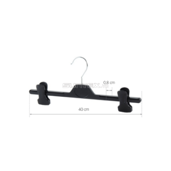 Plastic Hanger Luxury Material Durable Plastic For Clothes 1.2Cm Customized Packaging Vietnam Manufacturer 9
