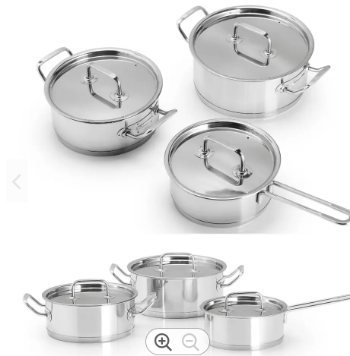 Top Seller Stainless Steel Frypan High Quality Alloy Cooking Layer Bottom Customized Packaging Vietnam Manufacturer 1