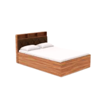 New Product Solid Wood Bed Durable Home Furniture Vietnam Manufacturer 1