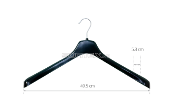 Suntex Wholesale Competitive Price Black Plastic Hanger Clothes Hangers For Clothing Store From Vietnam Manufacturer 1