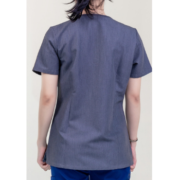 Hospital Uniforms Medical Scrubs Good price Shirt Comfortable WRAP Stored in Polybag from Vietnam Manufacturer 3