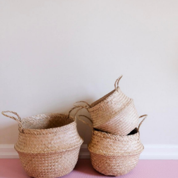 Bamboo Crafts Baskets Hot Selling Neatening Best Selling Supplier From Vietnam Bamboo Home Goods Customized Belly Storage Handicraft Standing Manufacturer 1