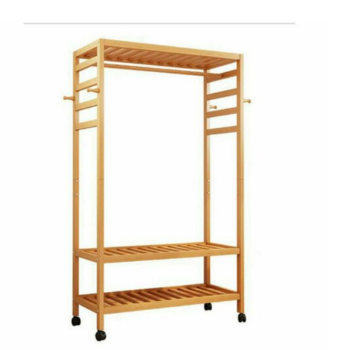 Good Quality Wooden Shelf Natural Wood Customized Size Acmex Packed In Wooden Frame Vietnam Factory 2