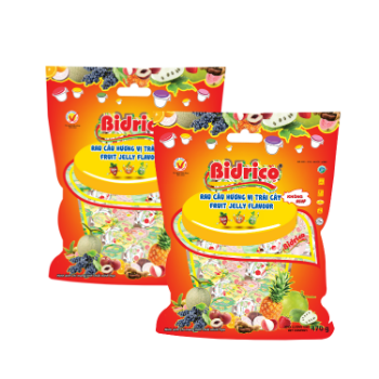 High Quality Fruit Jelly 470Gram Bidrico Brand Iso Halal Haccp Jelly Flavor Fruit Packed In Pouch Vietnam Manufacturer 3