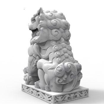 The Qilin Garden Buddha Statue Natural Stone Religious Decoration Packed In Wooden Case Made In Vietnam Manufacturer 4