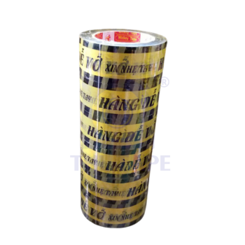 Wholesale price clear printed packing tape Printed Packing Tape Adhesive Tape Use For Packing Cartons Made In Vietnam 2