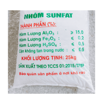 Aluminum Sulphate 0.15 Al2(So4)3 Wholesale Cheap Price Water Treatment 10043-01-3 Packed In 25/50/1000Kg Bag Vietnam 1