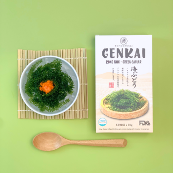 Fresh Seaweed Flavored Green Caviar 100G Fast Delivery Fast Food Instant Food Dried Top Favorite Snack From Vietnam Manufacturer 1