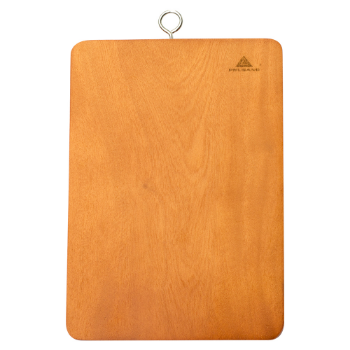 Wholesale high-quality dark Acacia Wood Cutting board with handle Solid wood cutting board 5