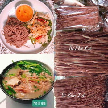 Pho Noodles With Dry Brown Rice Best Choice DA Food Customized Packaging Made In Vietnam 1