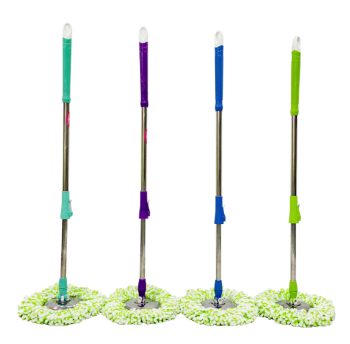 Microfiber 360 Degree Hand-rotating Mop Squeeze Mop Plastic Mop cleaning supplies household cleaning products 6