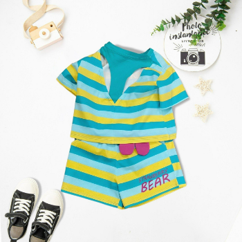 Girls Clothing Sets High Quality Eco-Friendly Kids Clothes Fashion Each One In OPP Bag Vietnam Manufacturer
