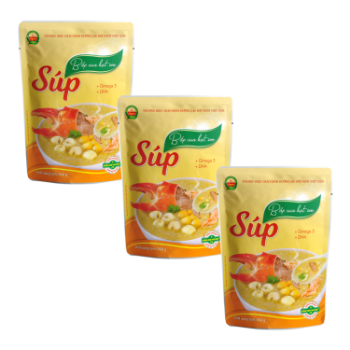 Seafood soup with asparagus instant soup Hot selling No preservatives ready to eat ISO VIETGAP HACCP packing in bag Vietnam  7