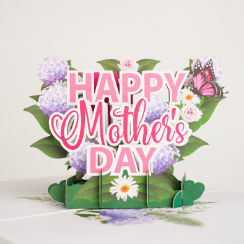 Father Day Card 3D Flower Pop Up Gift Whole Creative Offset Printing Colorful Good Price Customized From Vietnam 4