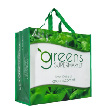 Shopping Bags With Custom Logo And Color PP Woven Material And Reusable Eco Friendly Bags 7