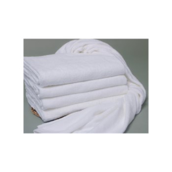 Fast Delivery White Towel Cotton Plain Dyed Rectangle Pack In Box Made In Vietnam Chumy 3