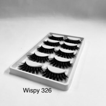 Wispy 7D 325 326 327 High Quality Professional Pre Made Fan Eyelashes From Vietnam Best Supplier  5