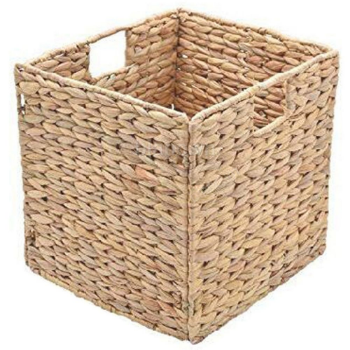 Vietnam Export Storage Container Hyacinth Flat Straps Basket Boat Shape from Vietnam Manufacturer 1