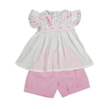 Good Quality Made To Order Clothing Manufacturer Hot Selling Product For Baby Girl Short Sleeve Vietnam Manufacturer 1