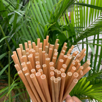 Wholesale from Vietnam 100% organic natural organic eco-friendly Disposable grass straws - 25cm hay straws 4