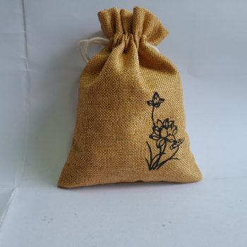 Fast Delivery Natural Aroma Beads Scented Sachet Bag Customized Natural Linen Fabric Sack With Coffee beans 2024 Vietnam 2