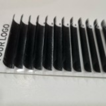 Hot Selling FLAT Eyelash Extensions Semi-Hand Made Using For Personal Care Different Colors Packaging Tray Vietnamese  3