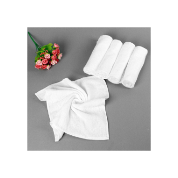 High Quality White Washcloth Cotton Plain Dyed Rectangle Pack In Box Made In Vietnam Chumy 3