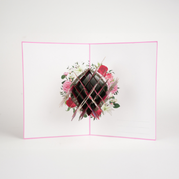 Holiday Card 3D Rose Bouquet Whole Oem Odm Best Choice Pop Up Gift Fast Delivery Customized From Vietnam 2